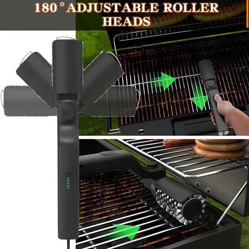 🔥🔥🍖 50% Rabatt  ⚡️Kabelloser elektrischer Grillbürstenreiniger🍔Es gibt derzeit auch günstige Kombi-Angebote💪