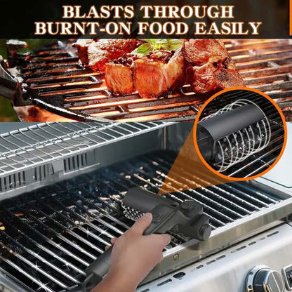 🔥🔥🍖 50% Rabatt  ⚡️Kabelloser elektrischer Grillbürstenreiniger🍔Es gibt derzeit auch günstige Kombi-Angebote💪