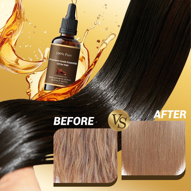 🌿 100% Reines Batana-Öl + BIO-Rosmarinöl – Haarwachstum &amp; Gesundheit! 🧡