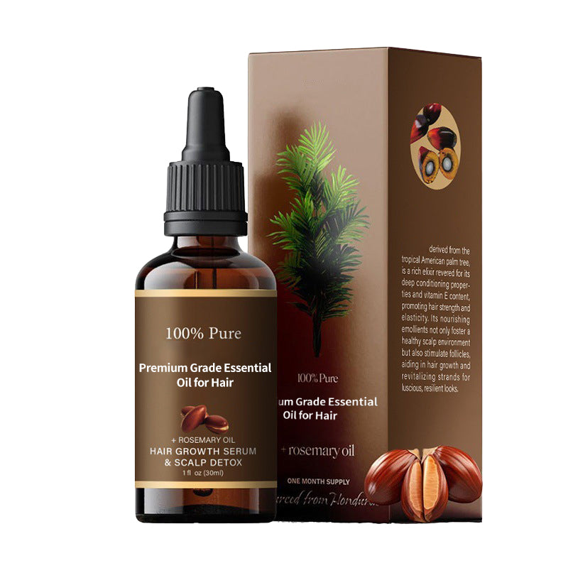 🌿 100% Reines Batana-Öl + BIO-Rosmarinöl – Haarwachstum &amp; Gesundheit! 🧡