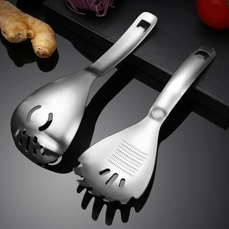 🥄 50% RABATT! 🍳 Multifunktionaler Edelstahl-Küchenlöffel – Vielseitig, robust & leicht zu reinigen – Ideal für Kochen, Servieren & Abtropfen ✨