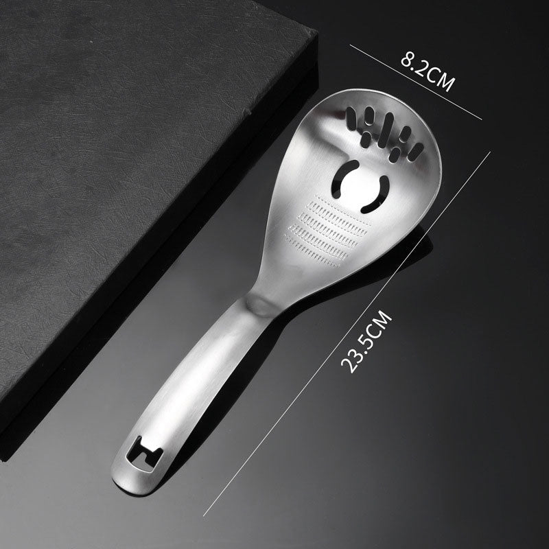 🥄 50% RABATT! 🍳 Multifunktionaler Edelstahl-Küchenlöffel – Vielseitig, robust & leicht zu reinigen – Ideal für Kochen, Servieren & Abtropfen ✨