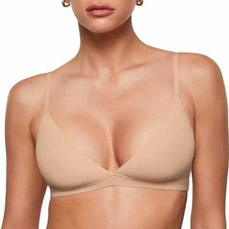 💞 Damen-Bügelloser Dreieck-Bralette mit Jelly-Stützkissen