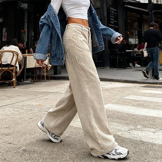 🔥50% RABATT🔥 Damen-Freizeithose – Lockerer Schnitt und hoher Bund für maximalen Komfort und Stil 👖✨