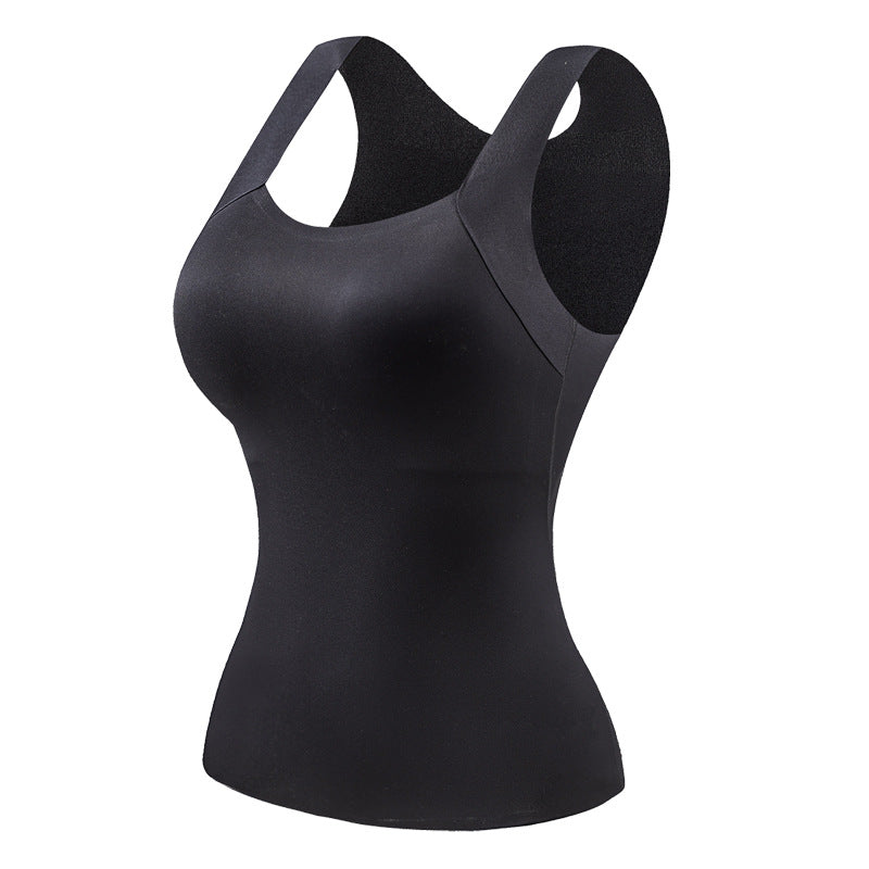 ❤️Damen Thermo-Tanktop mit U-Ausschnitt und integriertem BH