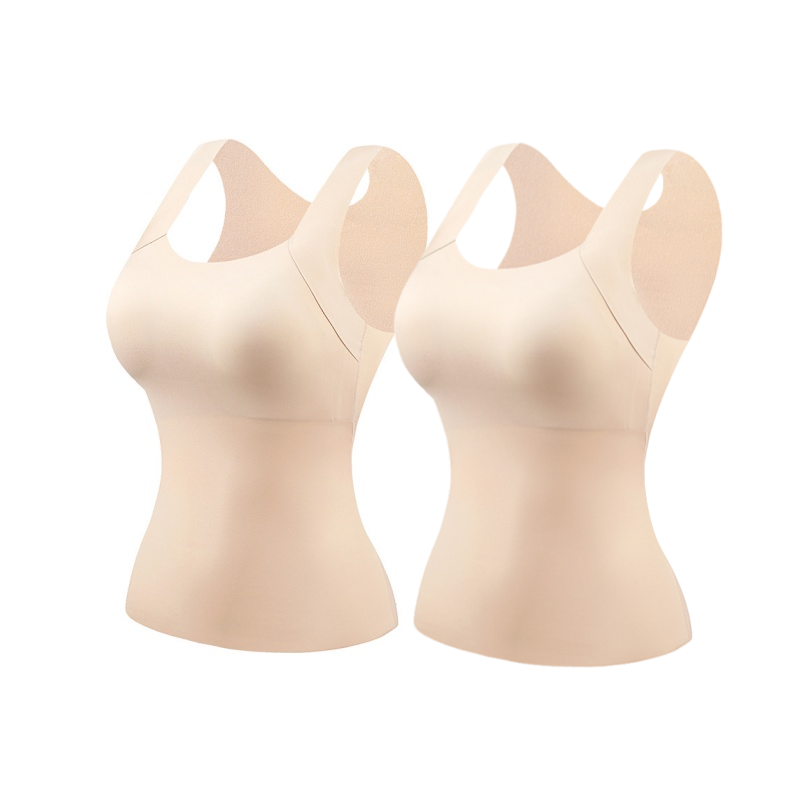 ❤️Damen Thermo-Tanktop mit U-Ausschnitt und integriertem BH
