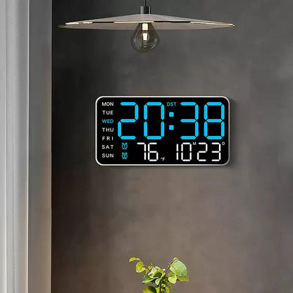 📢📢50 % RABATT !! ⏰Multifunktionale dekorative LED-Digital-Wanduhr，Die grenzenlose Digitaluhr für das moderne norwegische Zuhause