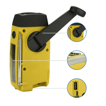 📻⚡【60% Rabatt】Solar-Kurbel Notfallradio – Mit Powerbank, Wetteralarm, USB & 7 Tage Akku. Wasserdicht & robust für Outdoor/Krise. 🌞🔋 Jetzt unschlagbares Angebot sichern!