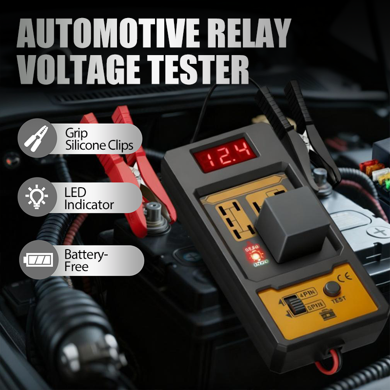 🥳2026 HEISSER VERKAUF🥳💞50.000+ VERKAUFT!🛡️🔦 Ihr Wächter für elektrische Sicherheit. LED-Anzeigetester für sichere und genaue Überprüfungen. 🚗🧰
