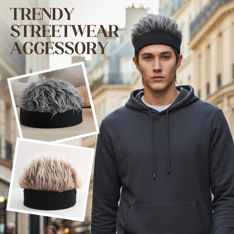 📢📢50 % RABATT!! ⏰ Unisex-Style – eine Perückenkappe = ganztägige Freiheit für Ihre Hip-Hop-Frisur! 💫✨