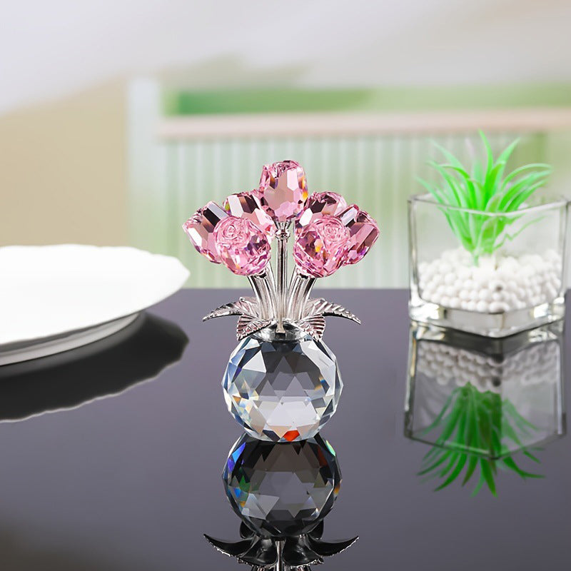 💎 50 % Rabatt! 💎 Kristallrose – 7 Farben, brillante Verarbeitung & ewiges Geschenk
