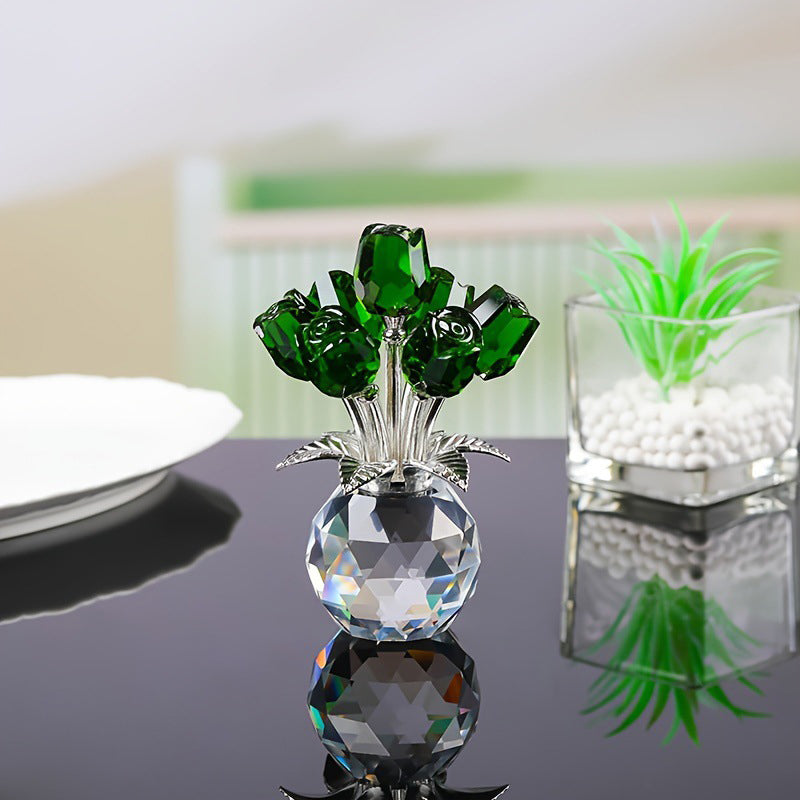 💎 50 % Rabatt! 💎 Kristallrose – 7 Farben, brillante Verarbeitung & ewiges Geschenk