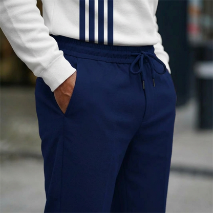 Herren-Set mit Grafikprint – Pullover und Hose