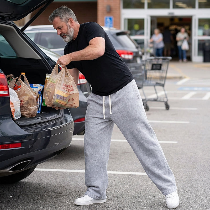 Herren-Hosen mit Kordelzug für lässigen Komfort