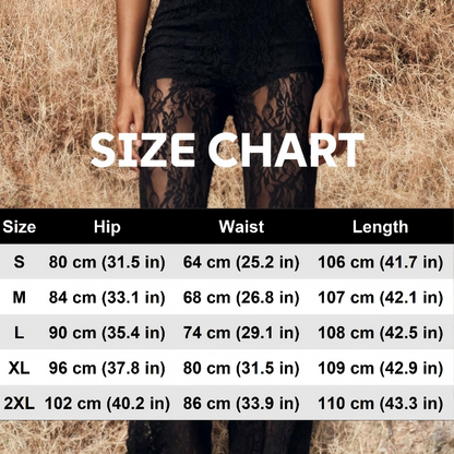Elegante Hose mit hoher Taille und Schnürdetails