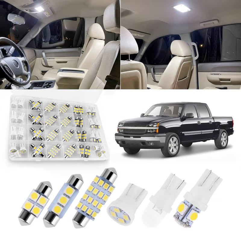 💡 50 % Rabatt – LED-Komplettset für Fahrzeuginnenbeleuchtung – 14 hochwertige SMD-LEDs, plug-and-play, 6000K – für Innenraum, Kennzeichen & mehr 🔧