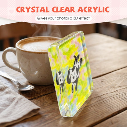 🖼️🖼️ 50 % RABATT !!!🎨Klares Acryl-DIY-Kühlschrankmagnet-Set