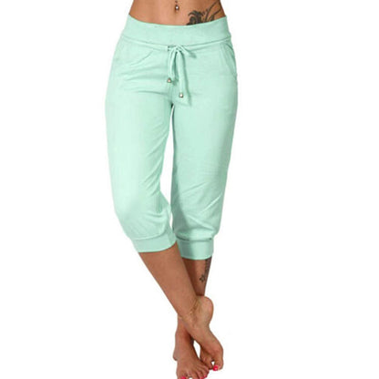 Kurze Jogginghose mit Kordelzug in der Taille zum Entspannen