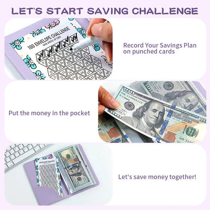 ⏰Letzte 4 Stunden 50 % Rabatt🎁100-Tage-Spar-Challenge mit Umschlägen✉️💸