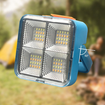🏃‍♀️ Wird im Sekundentakt gekauft – zugreifen!  ☀️ Tragbare Solar-Arbeitsleuchte mit 4 Modi – Hell, Sparsam, Notlicht & Dämmerungssensor Für Baustelle, Werkstatt & Camping 🔄