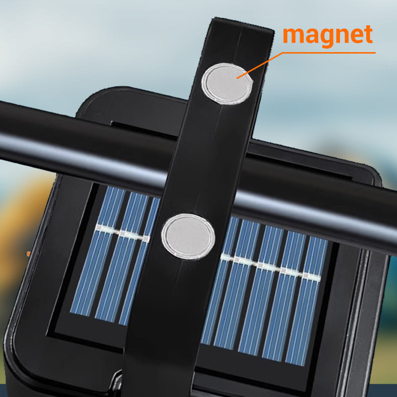 🏃‍♀️ Wird im Sekundentakt gekauft – zugreifen!  ☀️ Tragbare Solar-Arbeitsleuchte mit 4 Modi – Hell, Sparsam, Notlicht & Dämmerungssensor Für Baustelle, Werkstatt & Camping 🔄