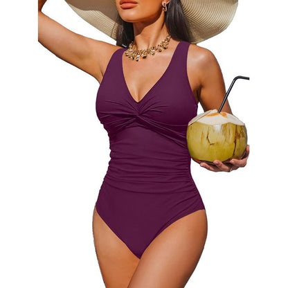 ✨ Einteiliger Badeanzug für Damen mit figurformendem Effekt 🩱