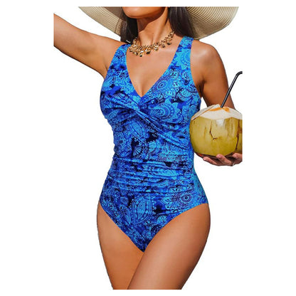 ✨ Einteiliger Badeanzug für Damen mit figurformendem Effekt 🩱