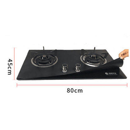 🍳 50% RABATT! 🧽 Wiederverwendbare Herdschutzmatten – Hitzebeständig, leicht zu reinigen & rutschfest – Perfekt für Gaskocher & saubere Küche ✨