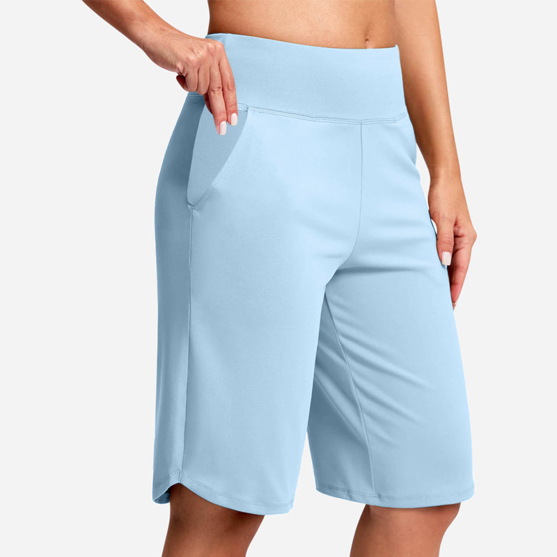 ⏰Letzter Tag des Schlussverkaufs – 49 % Rabatt🔥Yoga-Shorts für Damen mit hoher Taille und Taschen