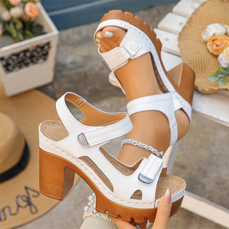 👡 50% RABATT! ☀️ Plateausandalen für Frauen – Voll Verstellbar, Antirutsch & Wolkenweicher Komfort Für Perfekte Sommertage 💃