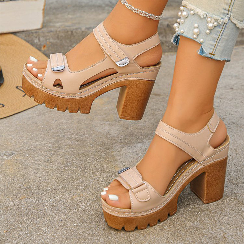 👡 50% RABATT! ☀️ Plateausandalen für Frauen – Voll Verstellbar, Antirutsch & Wolkenweicher Komfort Für Perfekte Sommertage 💃