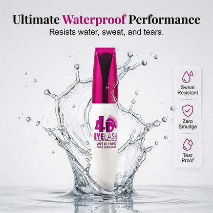 Wasserfeste Wimperntusche für Volumen und Länge