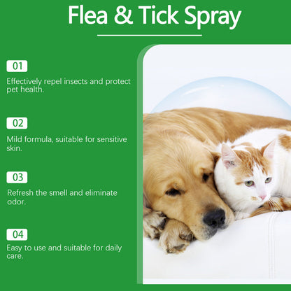 💥 MEGA DEAL: KAUF 2, ERHALTE 1 GRATIS 🎁 Natürlicher Lopp- & Fästingspray 🐶🐱 schützt effektiv & schonend 🌿