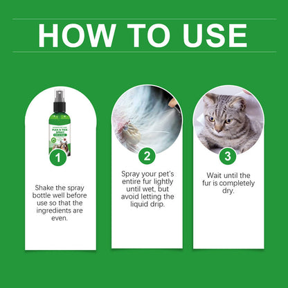 💥 MEGA DEAL: KAUF 2, ERHALTE 1 GRATIS 🎁 Natürlicher Lopp- & Fästingspray 🐶🐱 schützt effektiv & schonend 🌿