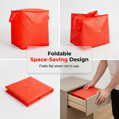 📦 JETZT 50 % RABATT! 🧳 Faltbare Aufbewahrungs- und Umzugstasche – Robust, großes Fassungsvermögen & perfekt zum Organisieren und Reisen ✈️