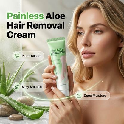 💖Heißer Verkauf 2026💖Sanfte Aloe-Vera-Enthaarungscreme