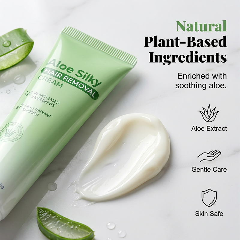 💖Heißer Verkauf 2026💖Sanfte Aloe-Vera-Enthaarungscreme