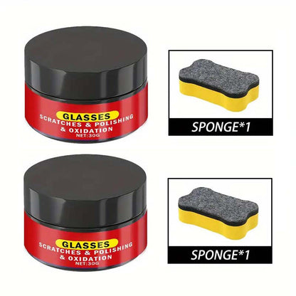 Polier- und Reparaturpaste für Glaskratzer