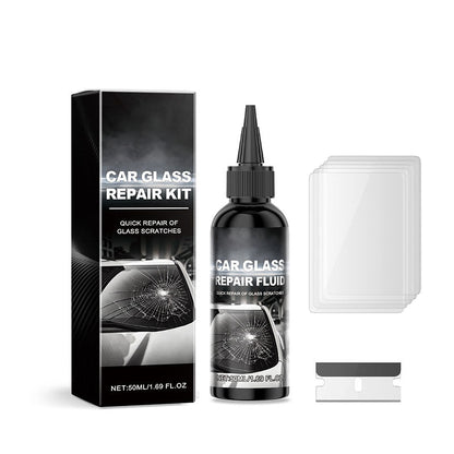 💫Kaufen Sie 4 und erhalten Sie 6 gratis💫Schnell wirkendes Auto-Windschutzscheiben-Riss-Reparaturset
