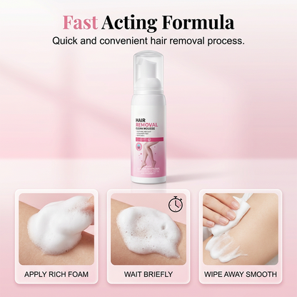 🧴✨ Seideneffekt-Haarentfernungsmousse – Seidig glatte Haut, keine Irritationen und professionelle Ergebnisse für zu Hause 🛁💖