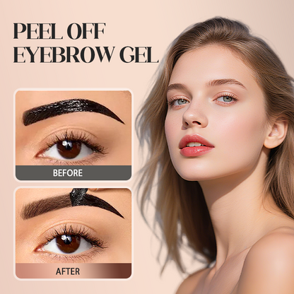 🥳 1 kaufen, 1 gratis! 🎨 Wasserfeste Augenbrauenfarbe - leicht entfernbar und einfach anzuwenden | Deckt graue Brauenhaare ab – das Must-have für ein perfektes Augenbrauen-Make-up 🏆✨