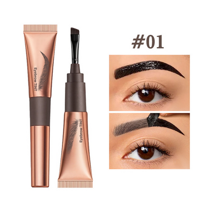 🥳 1 kaufen, 1 gratis! 🎨 Wasserfeste Augenbrauenfarbe - leicht entfernbar und einfach anzuwenden | Deckt graue Brauenhaare ab – das Must-have für ein perfektes Augenbrauen-Make-up 🏆✨