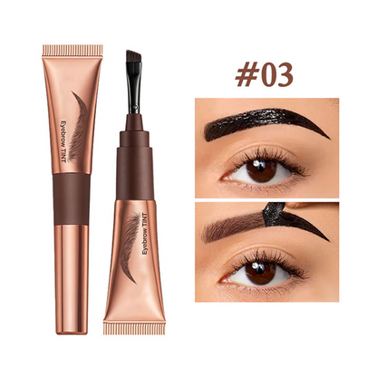 🥳 1 kaufen, 1 gratis! 🎨 Wasserfeste Augenbrauenfarbe - leicht entfernbar und einfach anzuwenden | Deckt graue Brauenhaare ab – das Must-have für ein perfektes Augenbrauen-Make-up 🏆✨