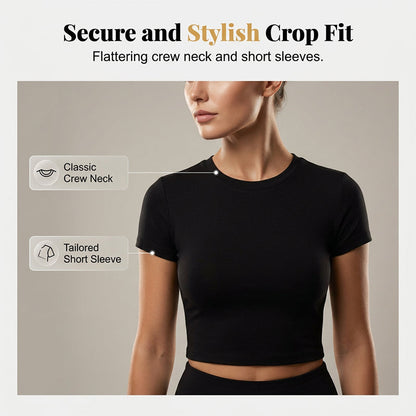 Elegantes figurbetontes Zweiteiler: Kurzes Crop Top und Midirock mit Schlitz