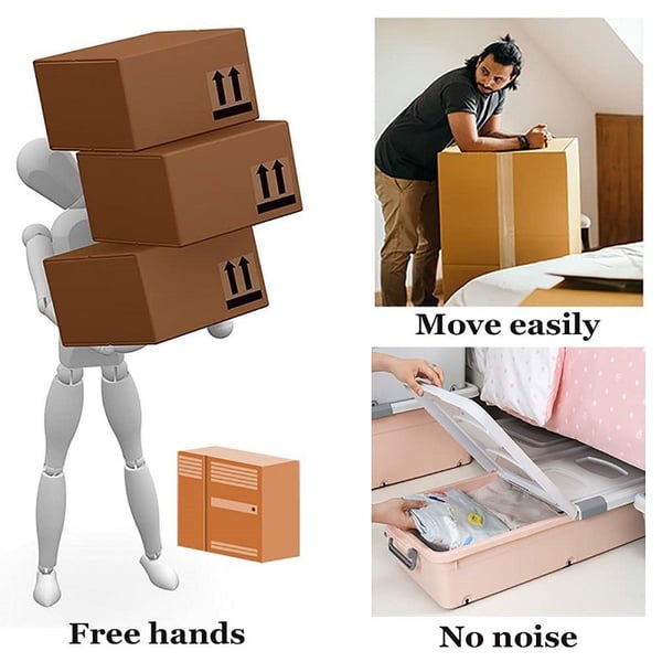 🛋️JETZT 50 % RABATT! Universelle Edelstahl-Kugelrollen – selbstklebende Mini-Möbelrollen, 360° drehbar, ideal für Aufbewahrungsboxen, Nachttische, Mülleimer und Blumentöpfe