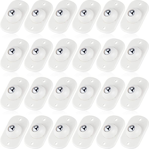 🛋️JETZT 50 % RABATT! Universelle Edelstahl-Kugelrollen – selbstklebende Mini-Möbelrollen, 360° drehbar, ideal für Aufbewahrungsboxen, Nachttische, Mülleimer und Blumentöpfe