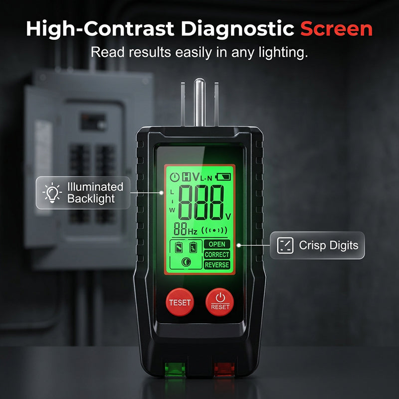 📢Mid-Season Sale: −50% nur für kurze Zeit⏰Digital Circuit Breaker Finder and Outlet Tester Kit – Sicherungen finden, Steckdosen testen – in Sekunden 🔌🛡️