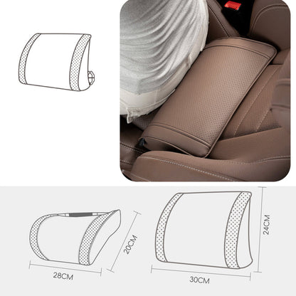 💺 Kühles Netzgewebe, fester Halt – Ergonomisches Autositzkissen-Set. Korrigiert die Körperhaltung, lindert Ischiasbeschwerden. Kostenlose Lieferung innerhalb Großbritanniens
