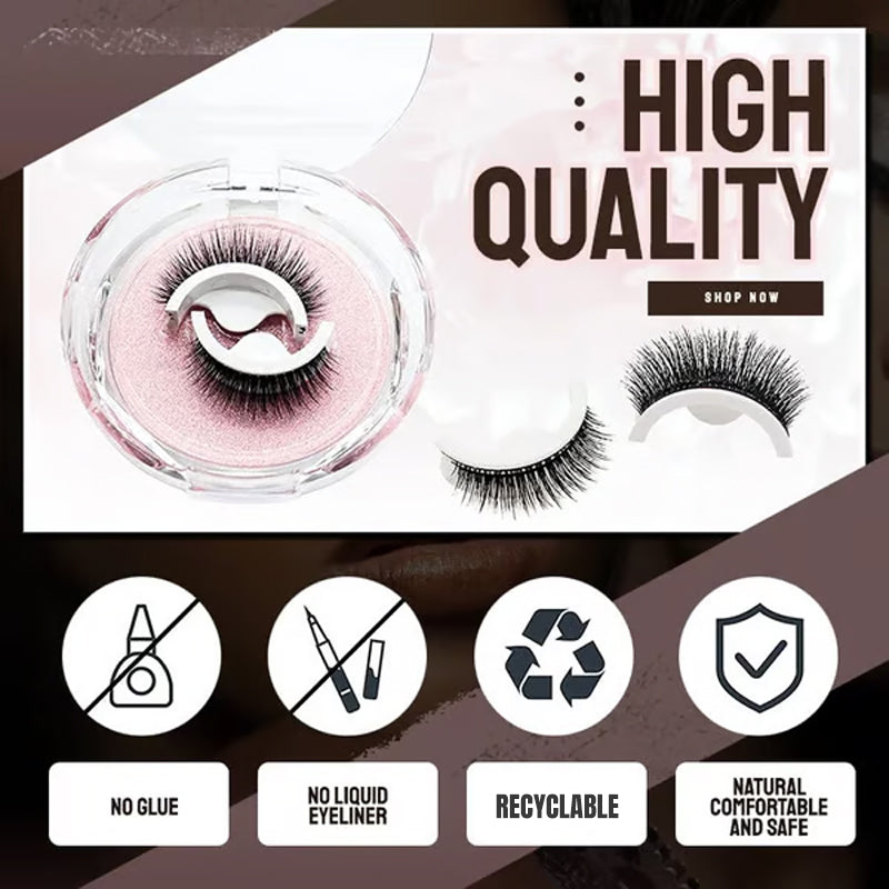 🥳2026 HEISSER VERKAUF🥳💞Über 50.000 verkauft!👁️✨Wiederverwendbare, selbstklebende künstliche Wimpern – kein Kleber nötig, einfach andrücken und fertig. Natürlicher Schwung, wiederverwendbar und leicht zu entfernen. Ein absoluter Beauty-GAU! 💕🌸