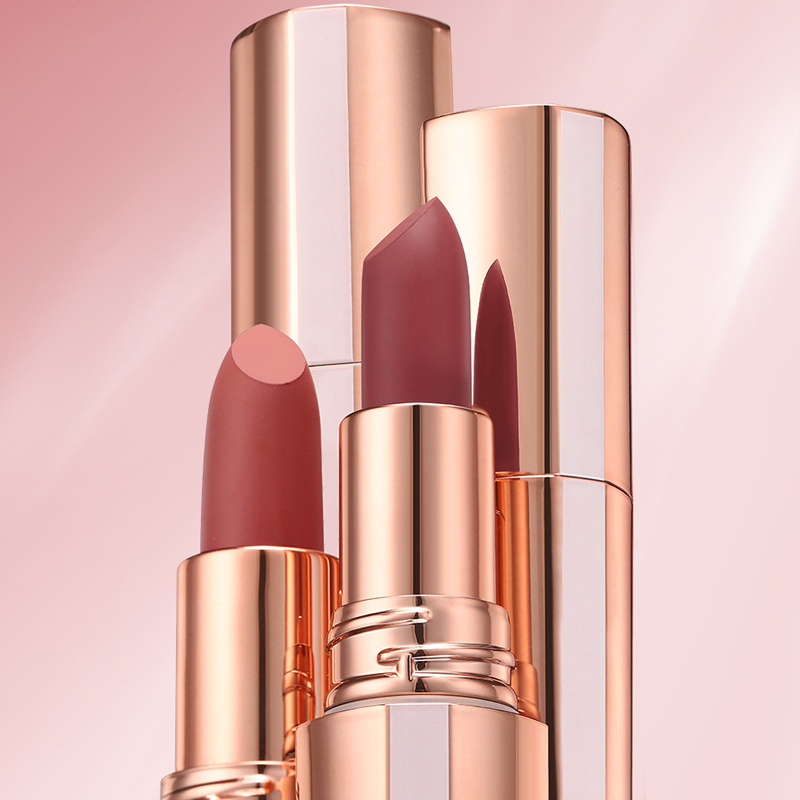 24 Stunden lang haltbarer matter Lippenstift☕💋Kussfest, wischfest & langanhaltende intensive Farbe